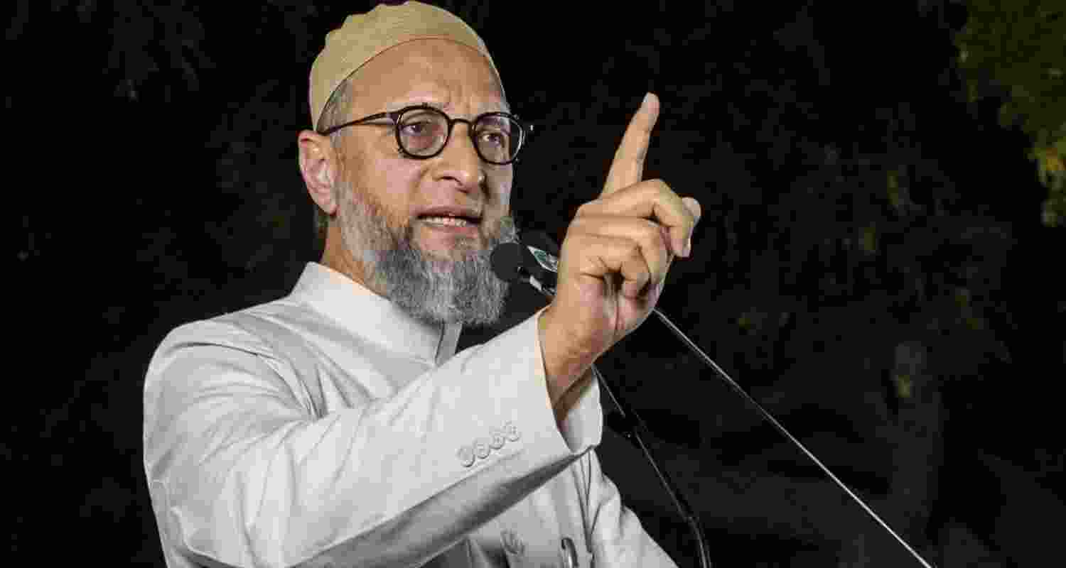 Owaisi says EC plan risks marginalising poor in Bihar. File Photo.