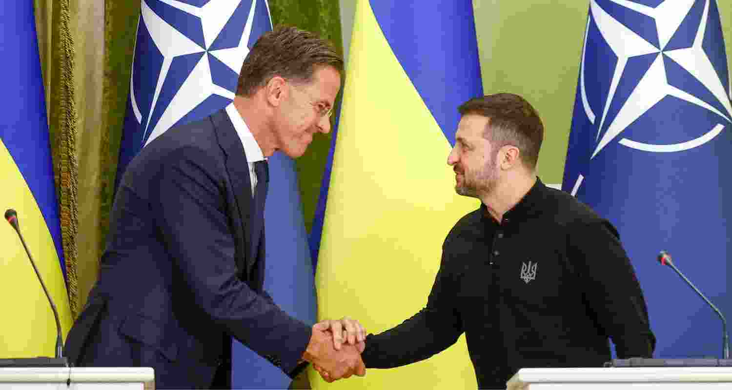 Ukraine says West losing interest in NATO membership. File Photo.
