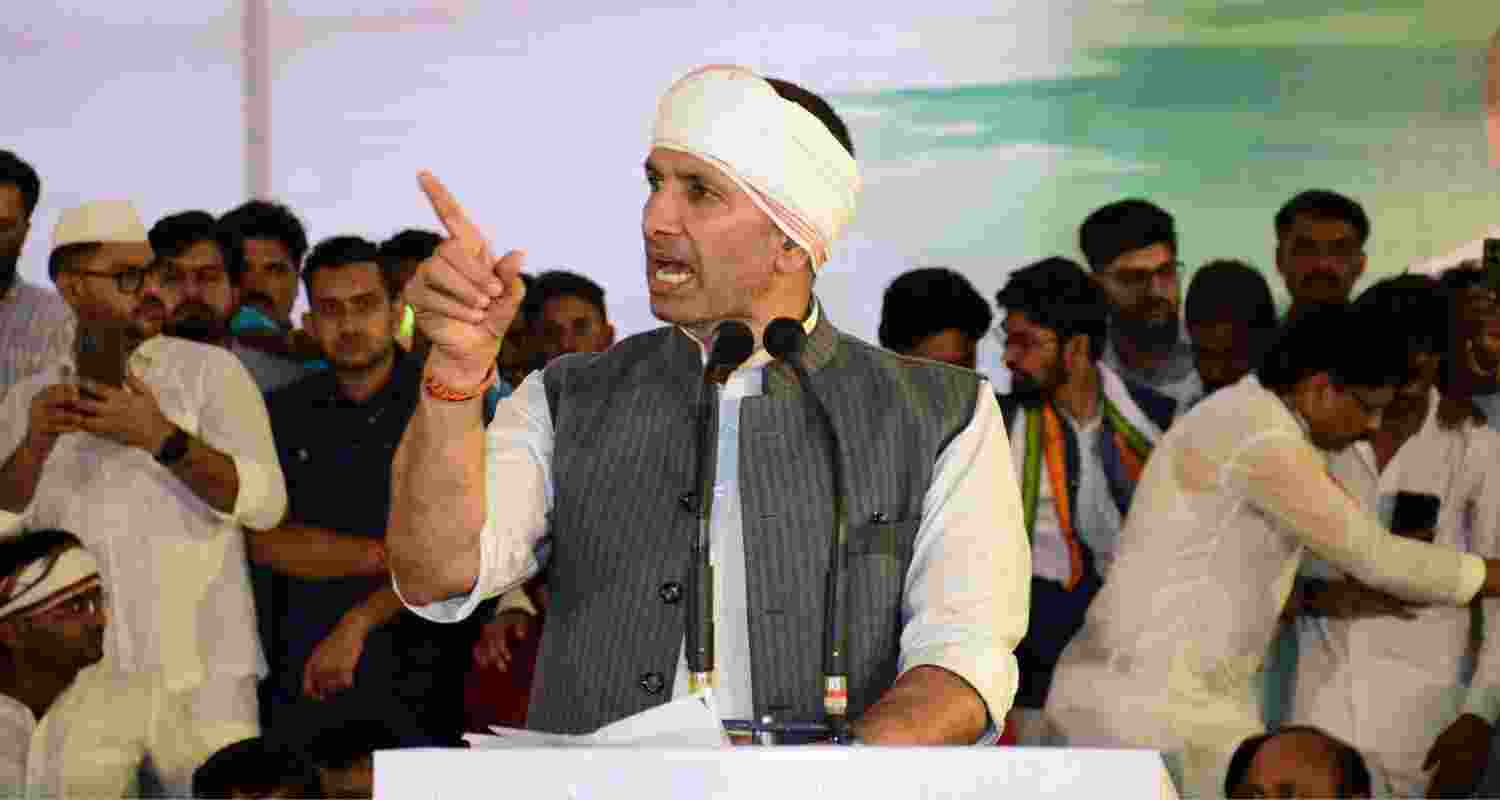 MP Congress chief Patwari begins Nyay Satyagraha.