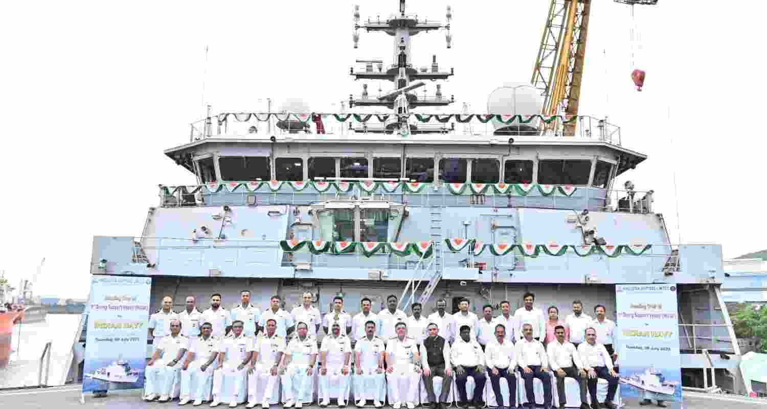 Rajnath Singh to Commission Navy’s Diving Vessel Nistar.