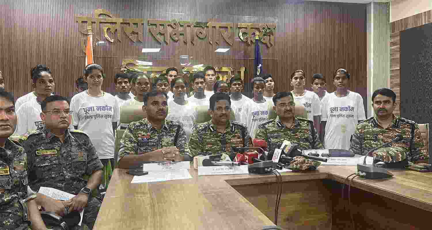 23 Naxals Surrender Days After CRPF Jawans Injured.