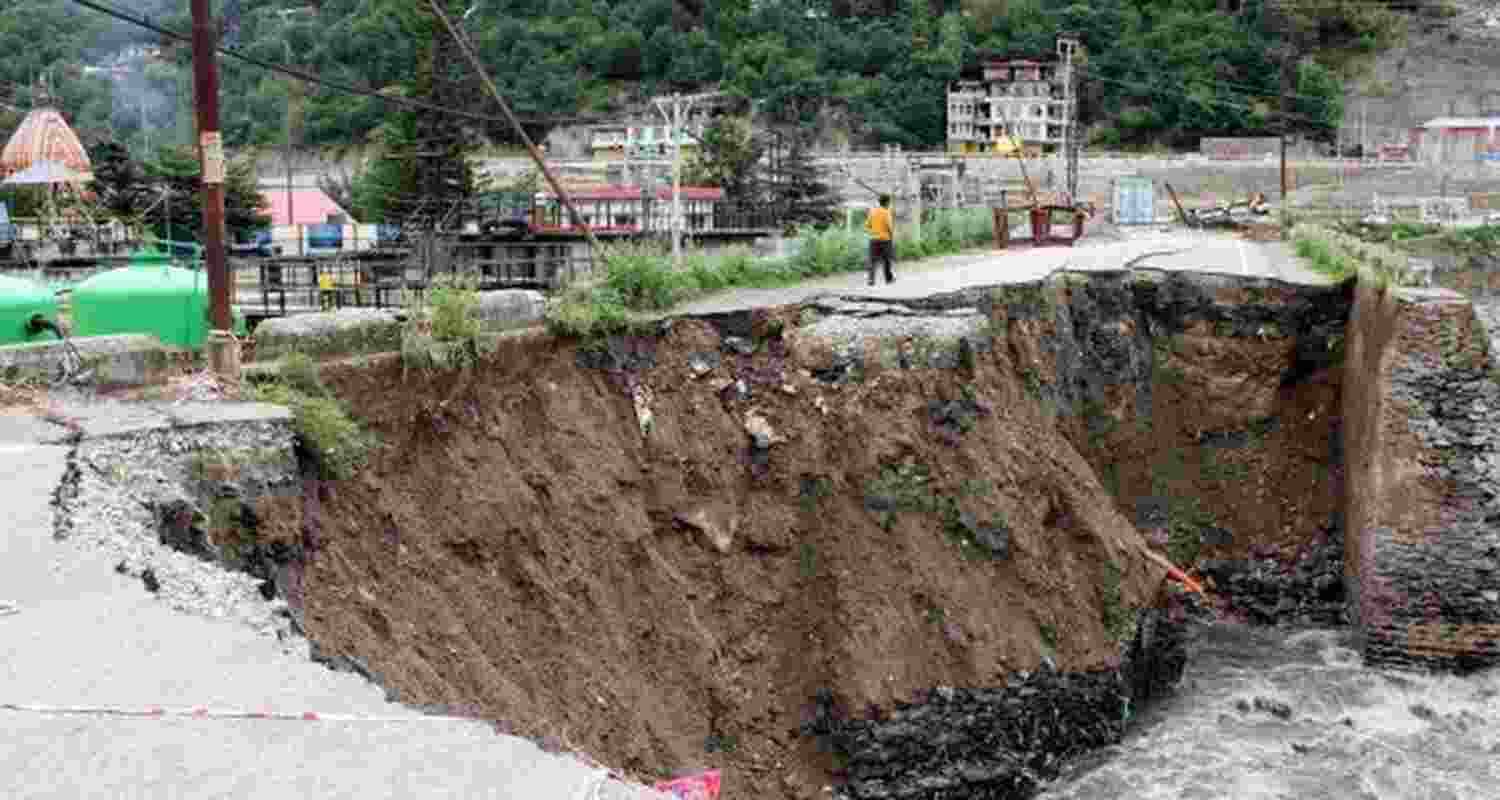 Cloudburst strikes Kullu as rains continue in Himachal.