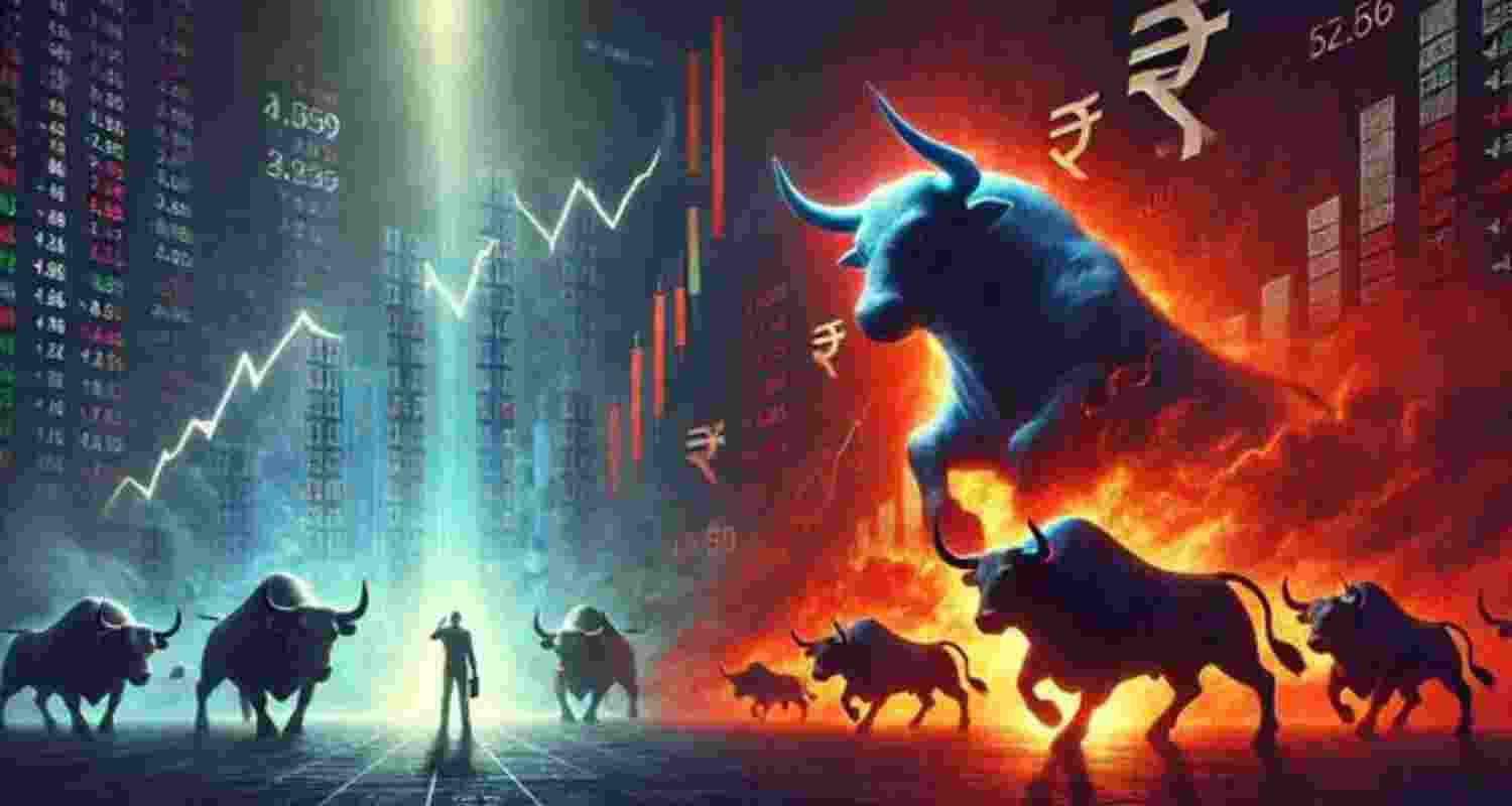 Indian equities end higher investors gain ₹6 lakh crore.