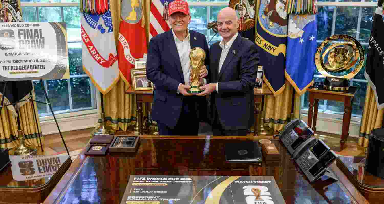 Donald Trump gets first ticket for 2026 FIFA World Cup final.