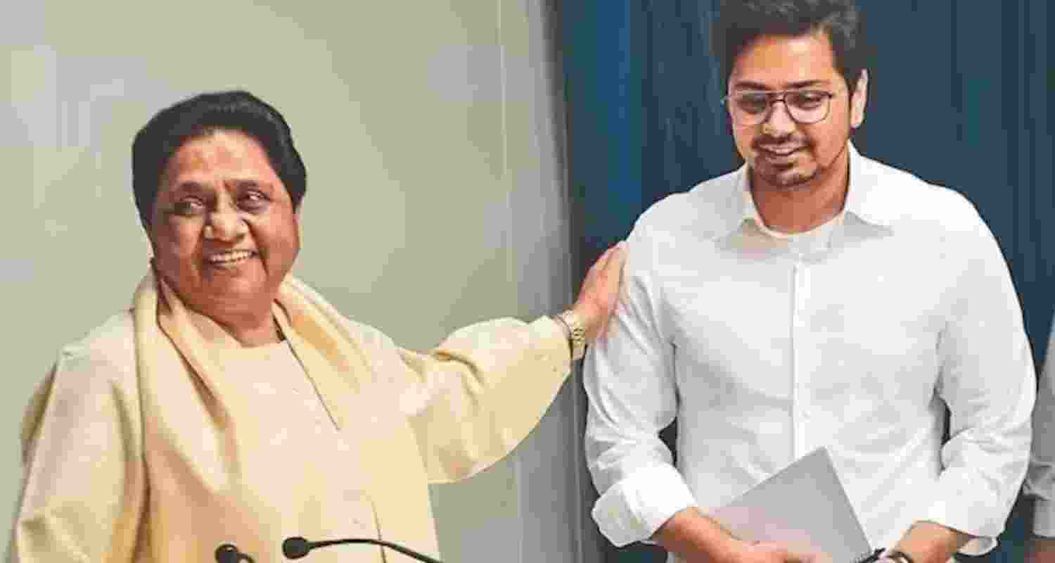 Akash Anand takes charge as BSP national convenor.