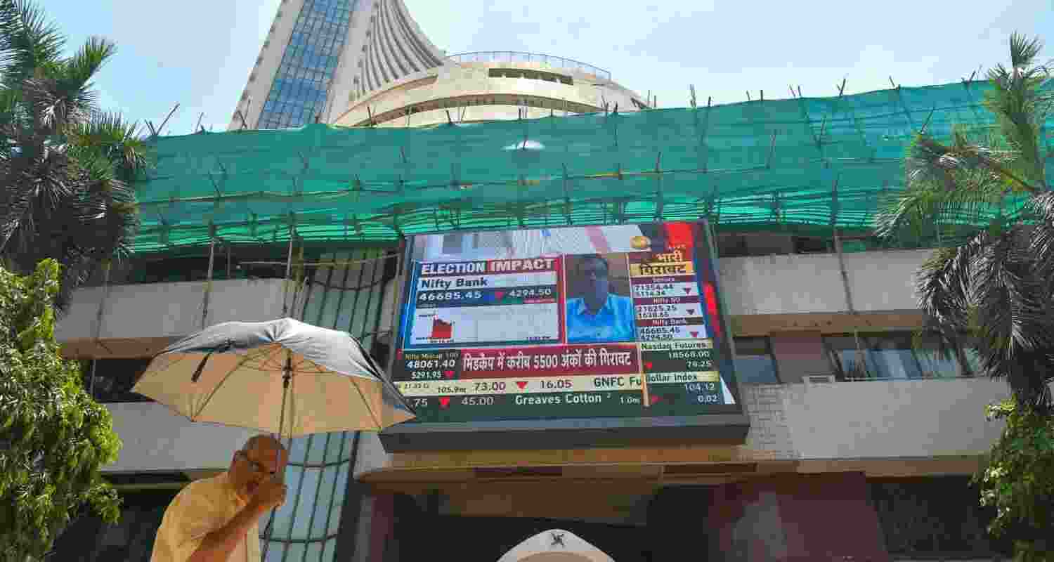 Market opens higher as RBI policy meet begins.