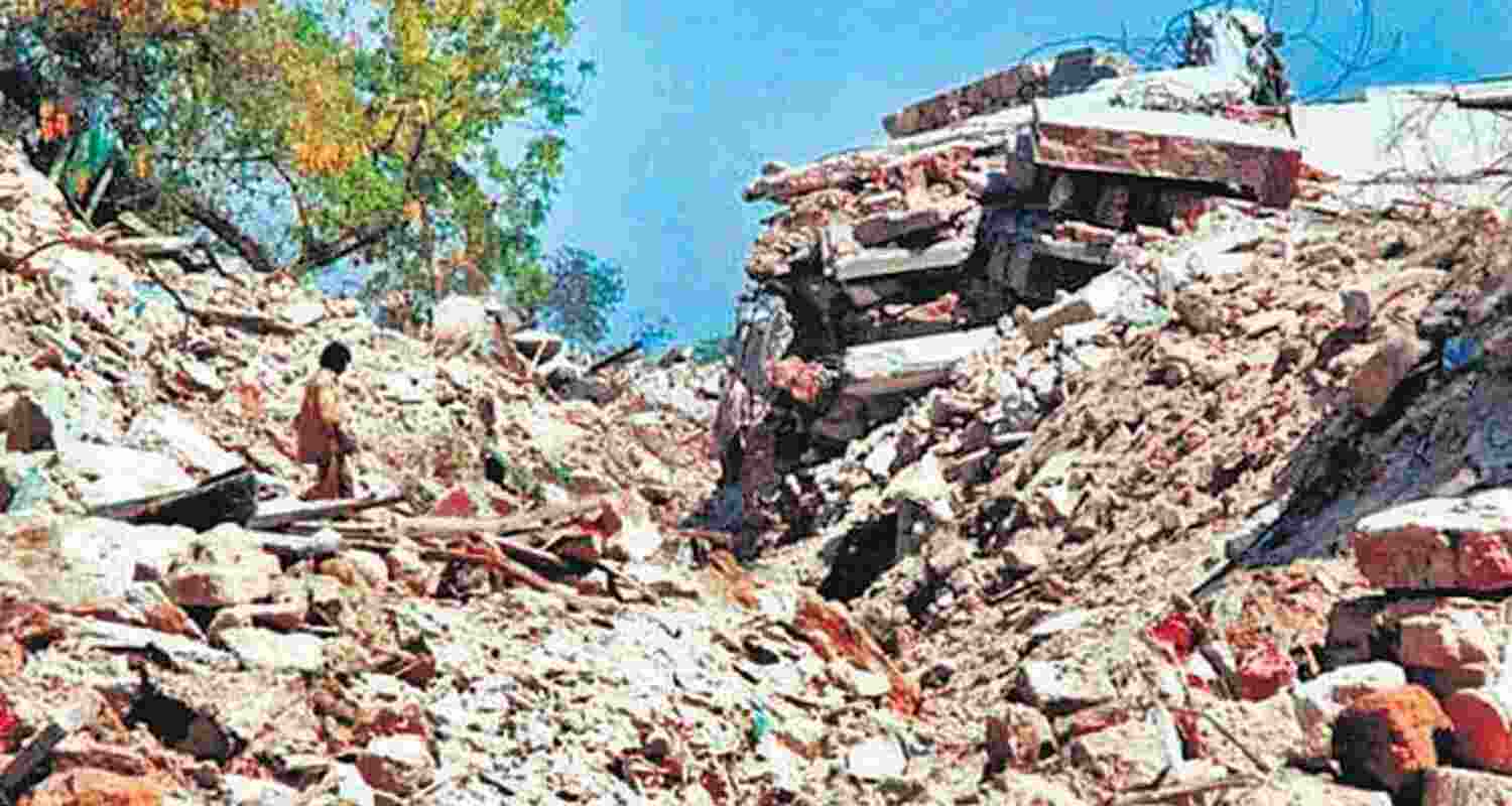 Tremors Hit Latur on 32nd Anniversary of Killari Earthquake. File Photo of Killari Earthquake in 1993.
