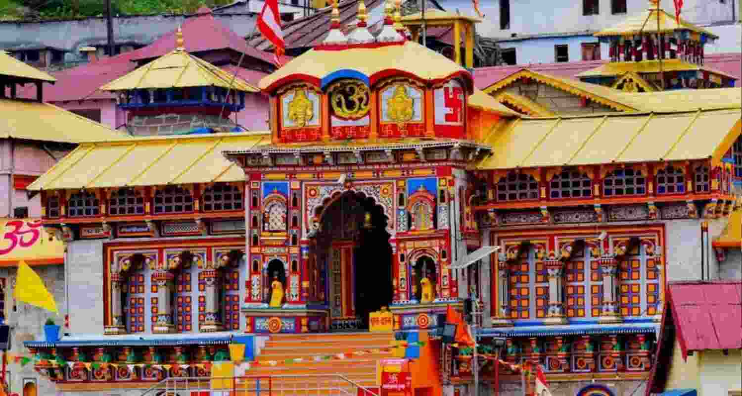 Badrinath shrine.