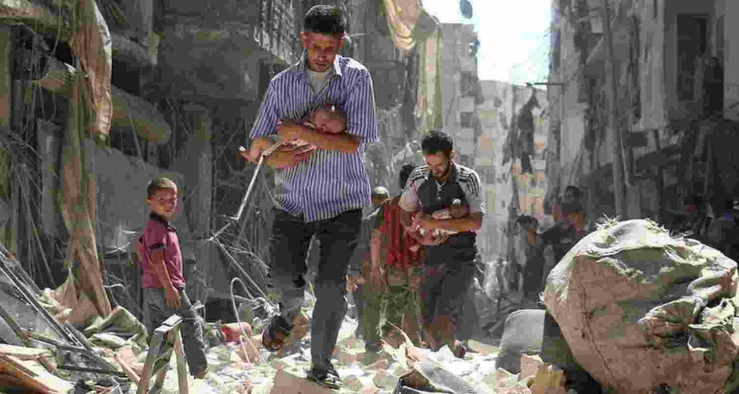 Gunfire in Aleppo leaves seven dead amid government unrest.