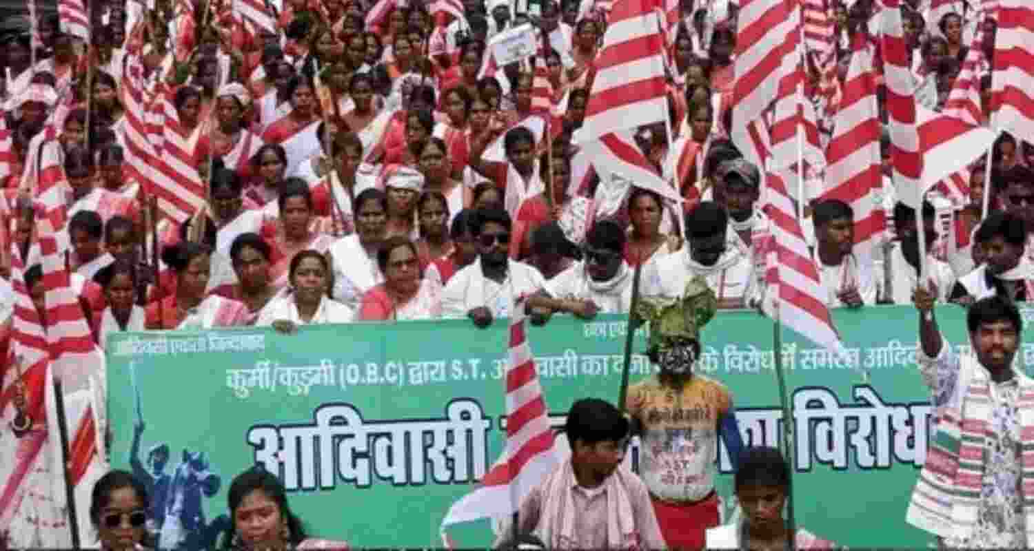 Tribal groups to protest Kurmi inclusion in ST list on Oct 17.