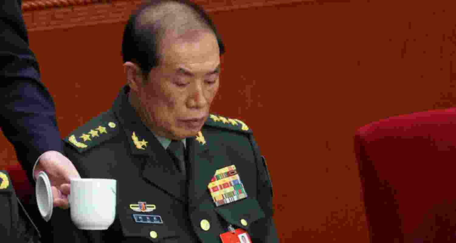 Top Chinese officer He Weidong ousted from Communist Party.