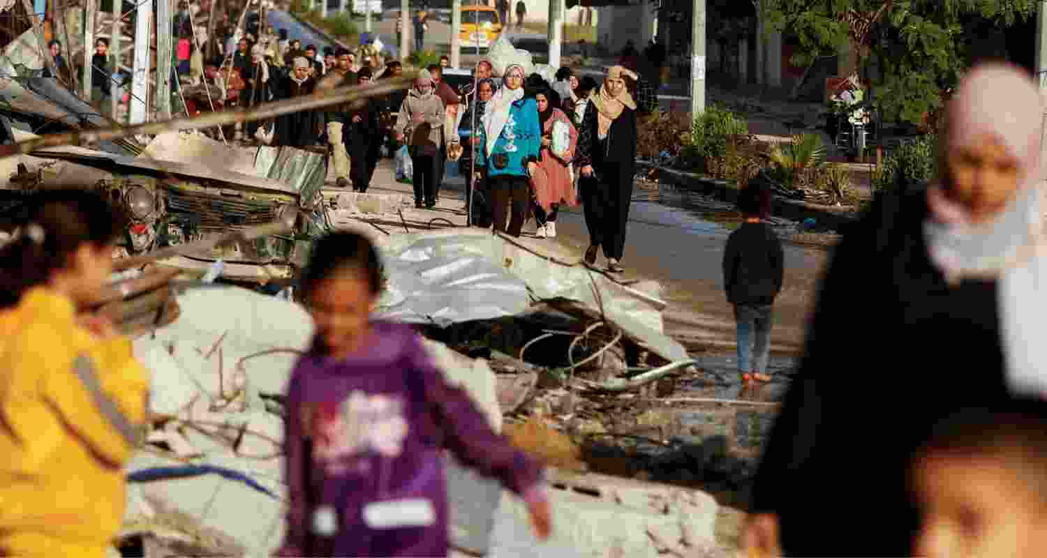 Gaza airstrikes kill 91 as Israel renews truce enforcement.