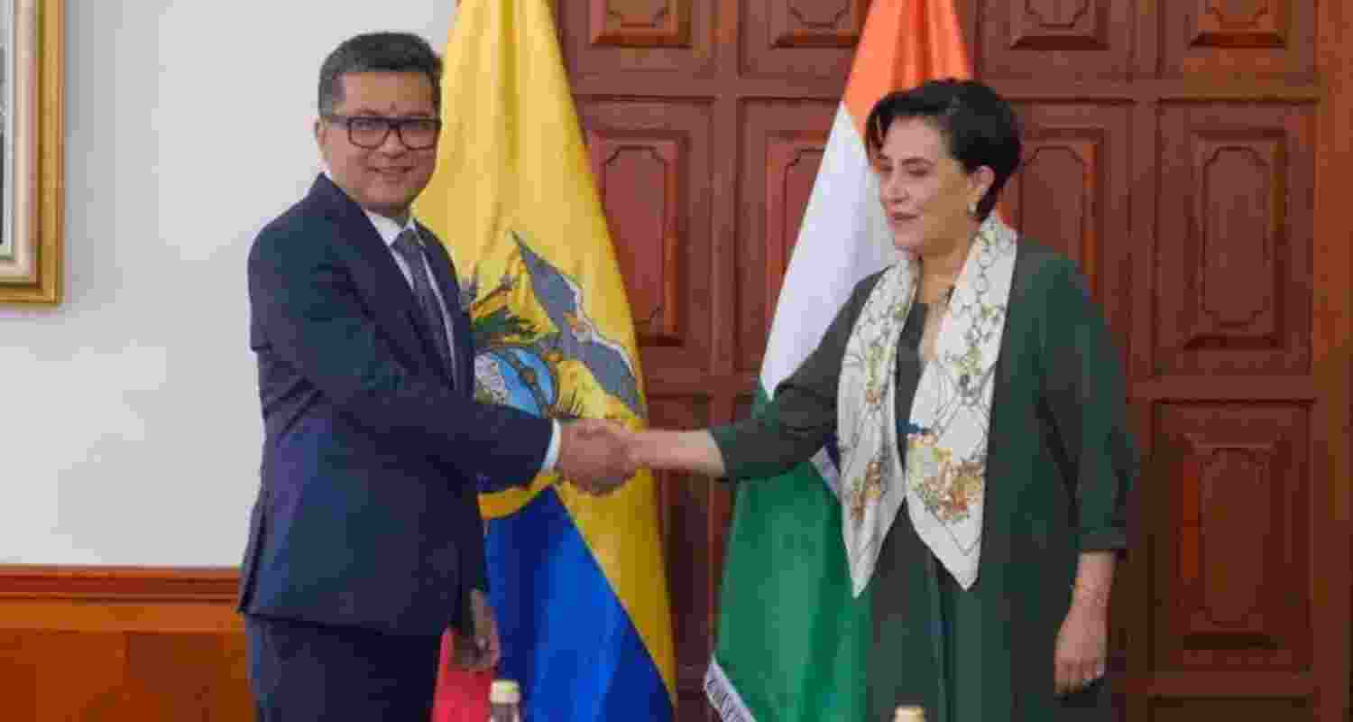 India, Ecuador sign MoU to enhance diplomatic training.
