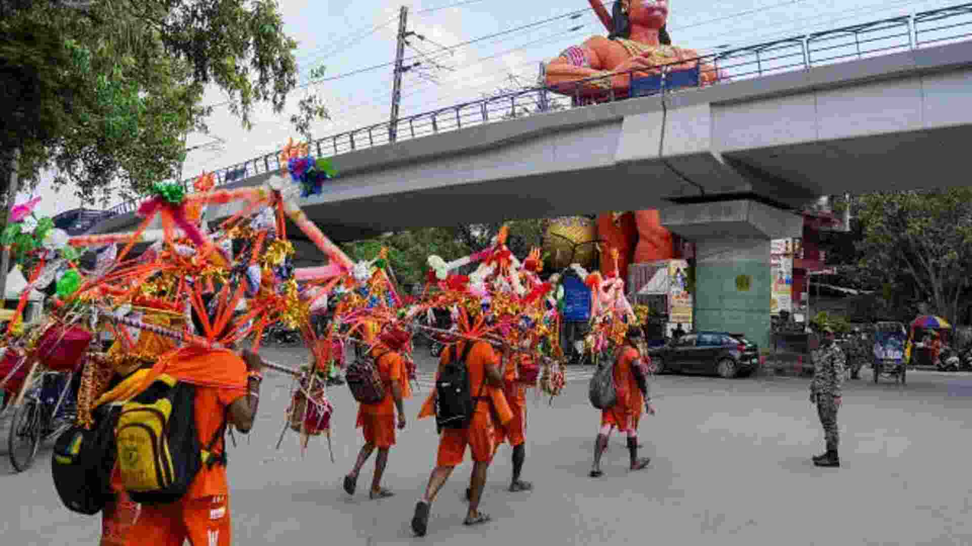 Tight security for Kanwar Yatra, drones, cameras for surveillance