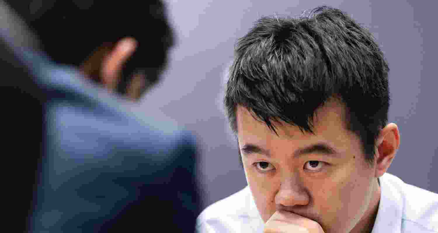 World Championship holder Ding Liren. Image: X/FIDE.