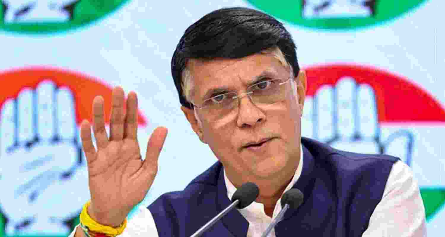 Congress’s media and publicity department head, Pawan Khera.