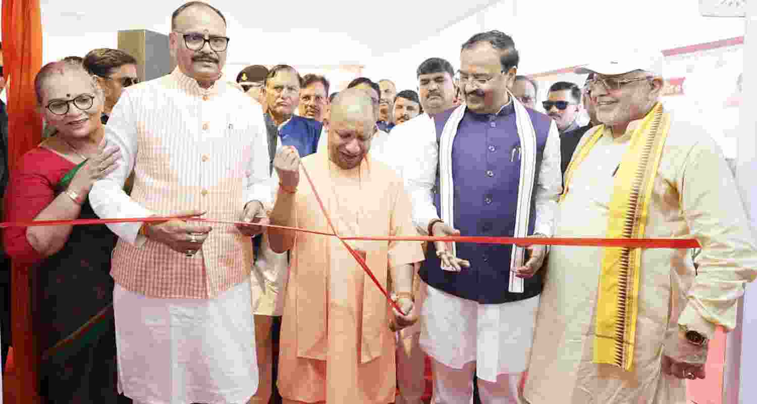 Yogi pushes land reforms ahead of UP’s 5th GBC event.