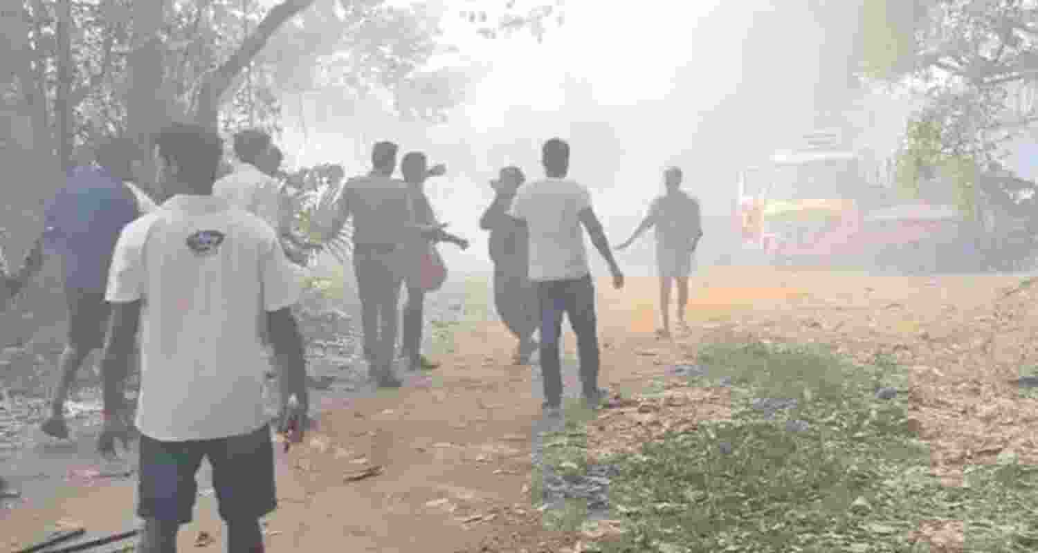 At least eight people were killed and several others injured after a powerful explosion ripped through a fireworks manufacturing unit at Mundathicode in Thrissur district on Tuesday.