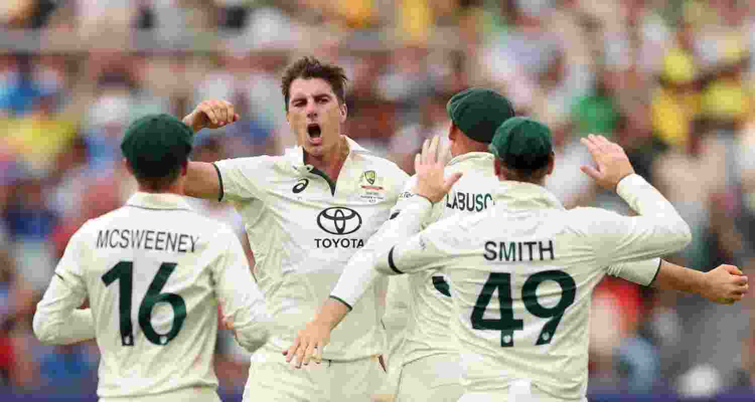 Australia beat India in the second Border Gavaskar Test to level the series 1-1. Image: X. 