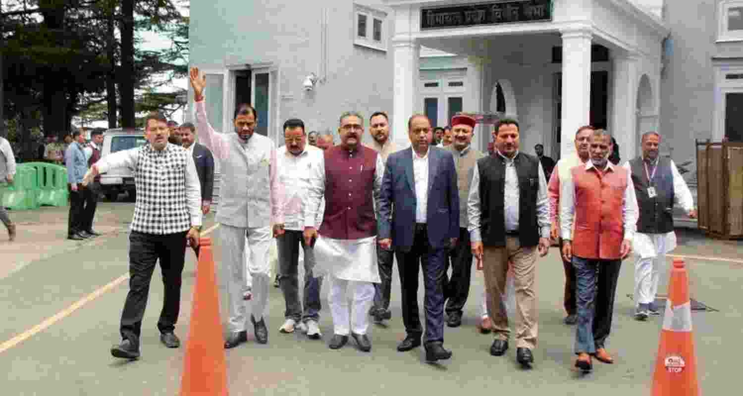 Shimla MC budget: BJP stages walkout over mayor issue