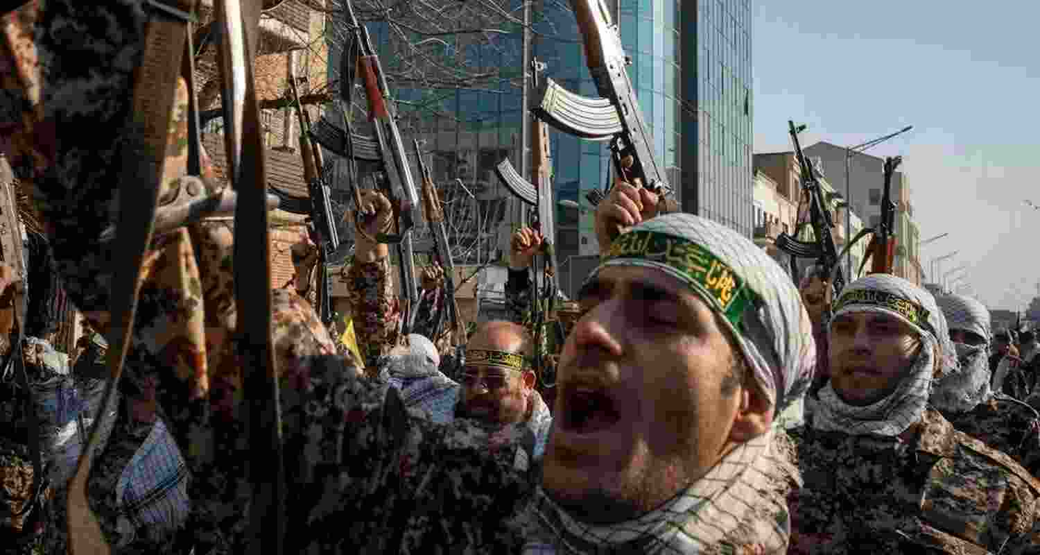 Islamic Revolutionary Corps in Tehran.