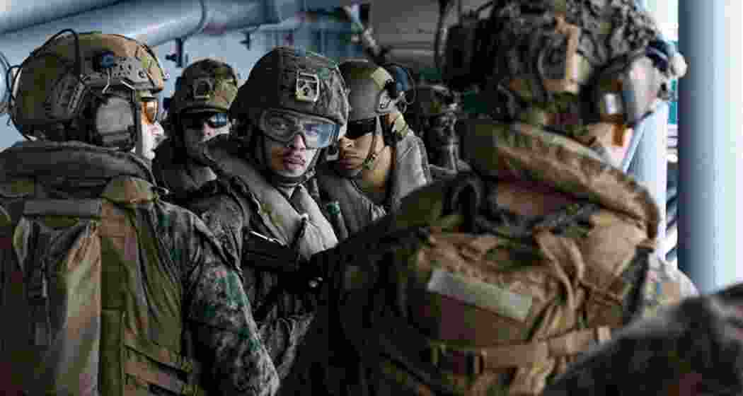 The United States has significantly increased its military presence in the Middle East, deploying more than 3,500 troops as the conflict involving Iran intensifies. ( Photo- X/@CENTCOM)