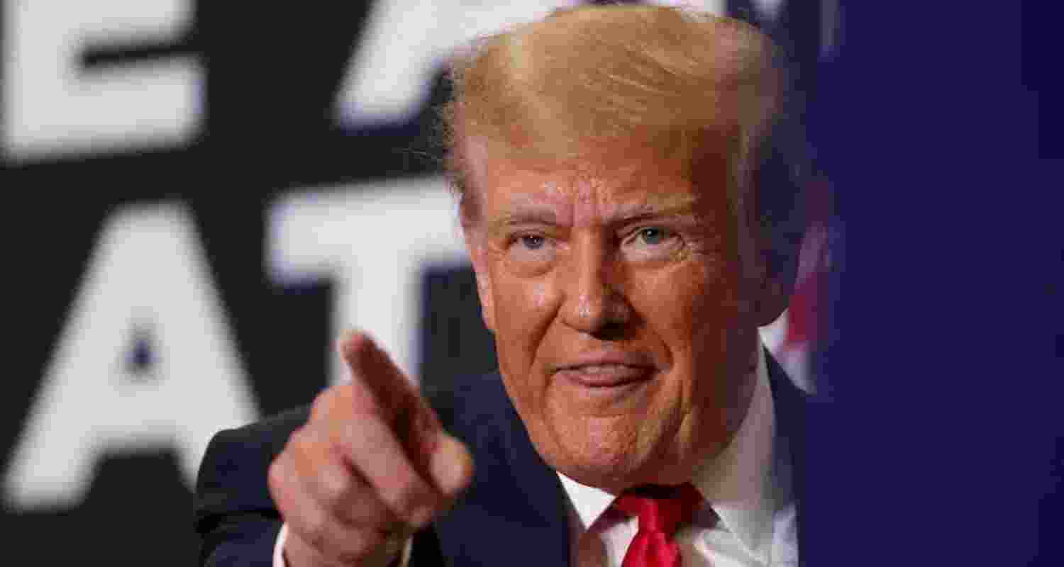 US president Donald Trump.