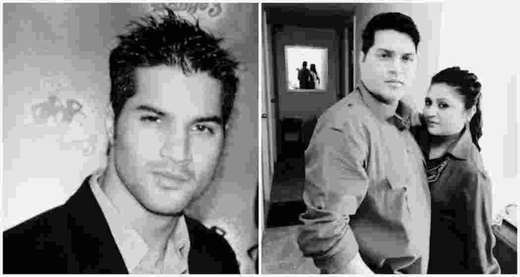 File photo of Vikas Sethi (L). Sethi with wife Jhanvi.