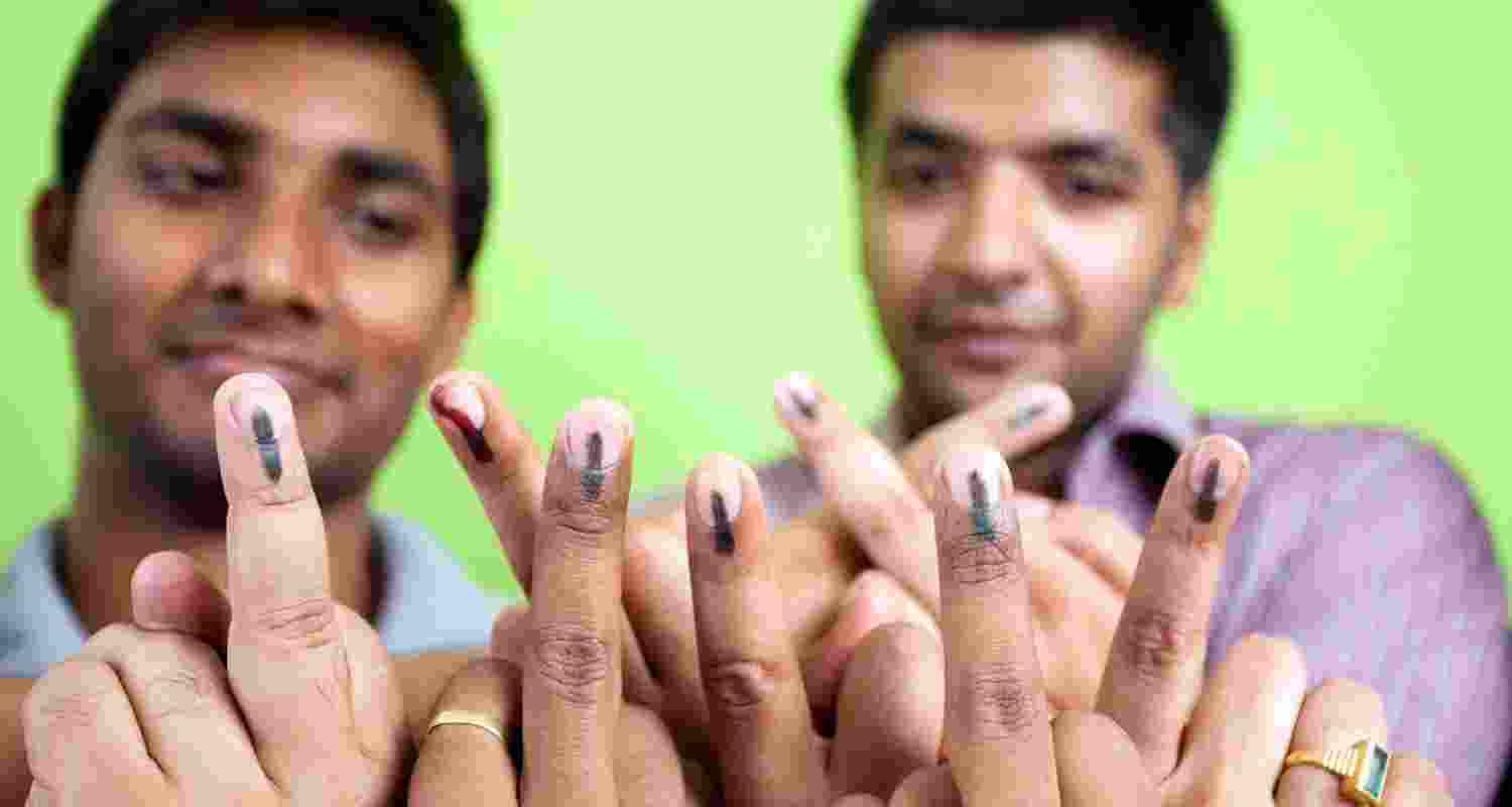 Voting begins in Karnataka. 