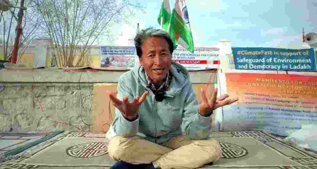 File photo of Climate activist Sonam Wangchuk. File photo of Climate activist Sonam Wangchuk.