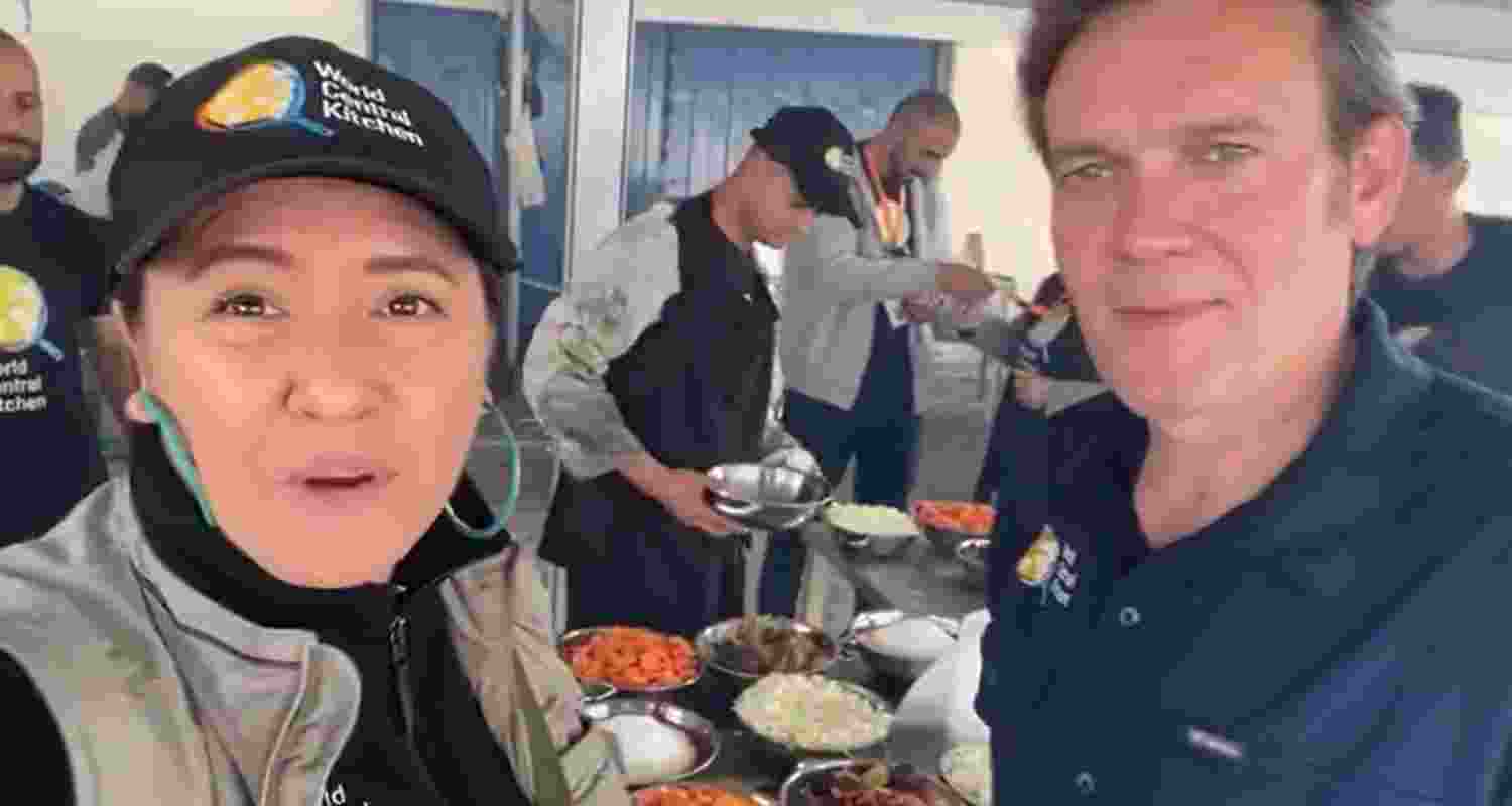 Australian citizen Lalzawmi Frankcom (Left). 