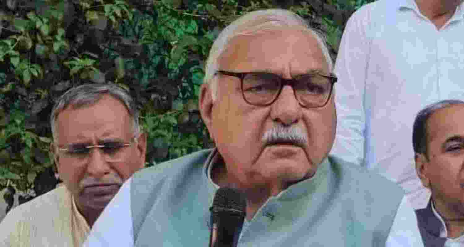  Leader of the Opposition in Haryana Bhupinder Singh Hooda. 