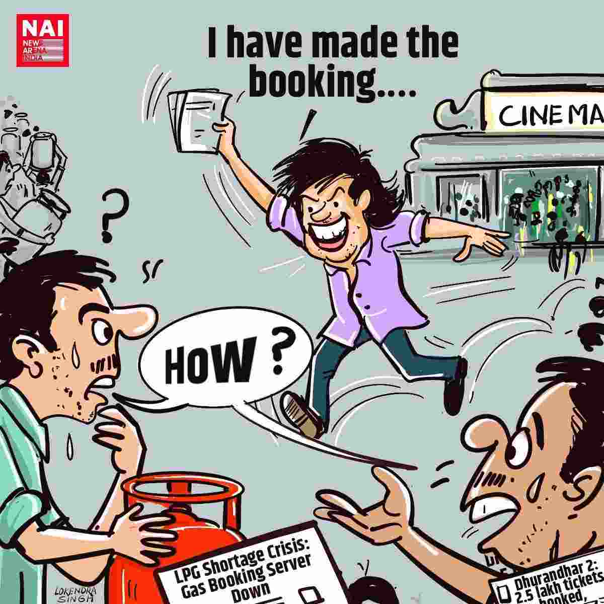 "Two sides of crisis!"