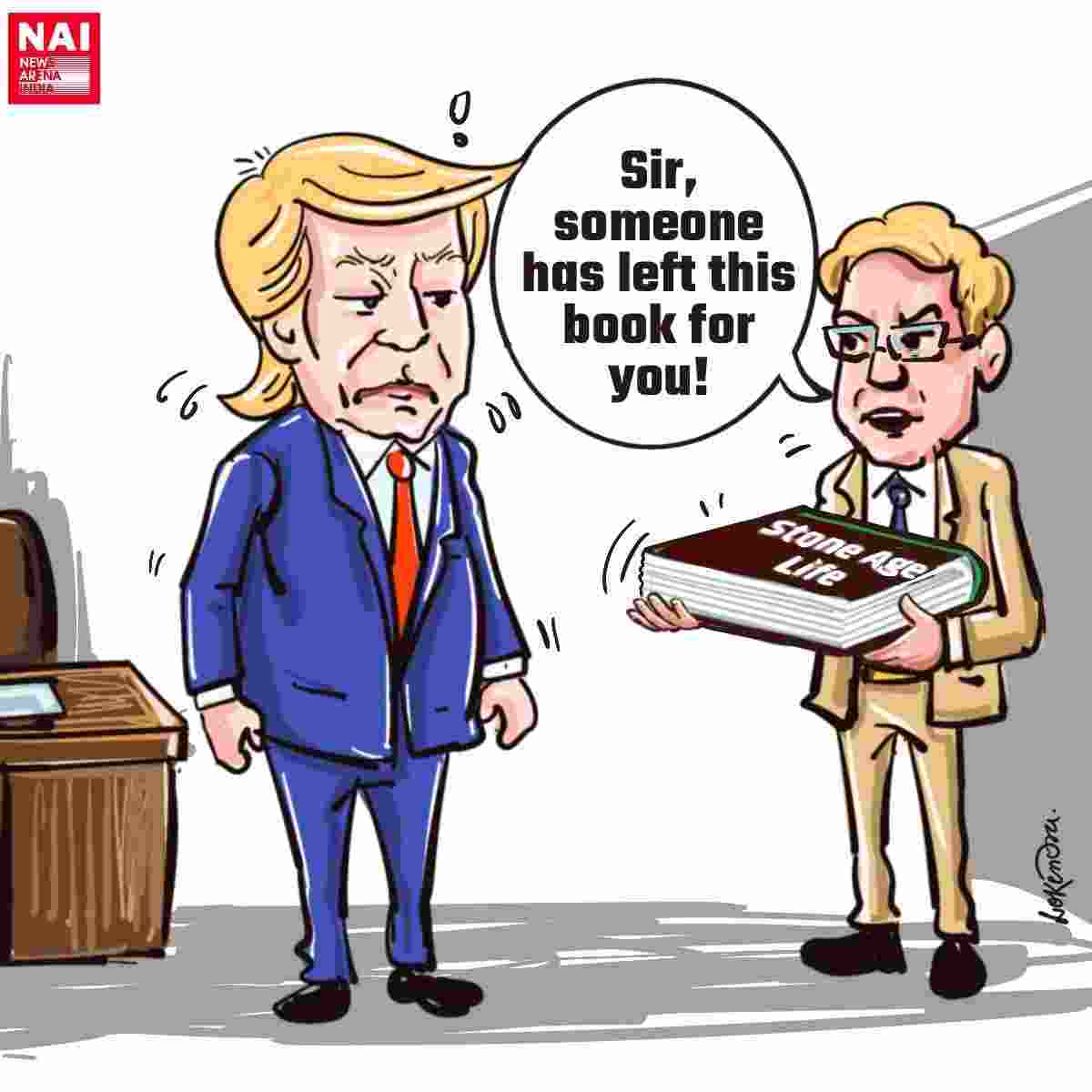 "Gift from Tehran: 'Stone Age Life' 

