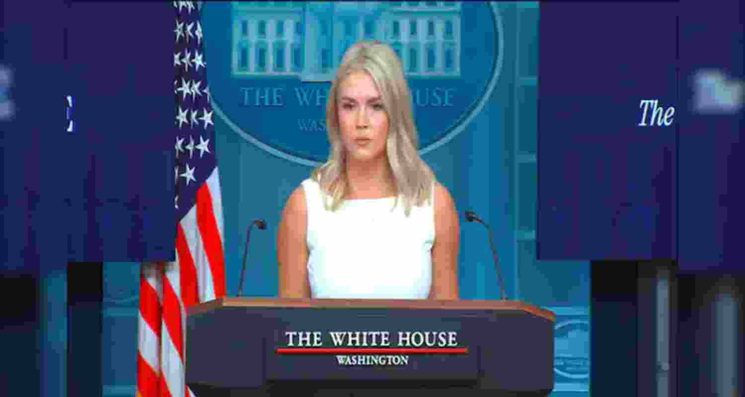 US White House Press Secretary Karoline Leavitt.