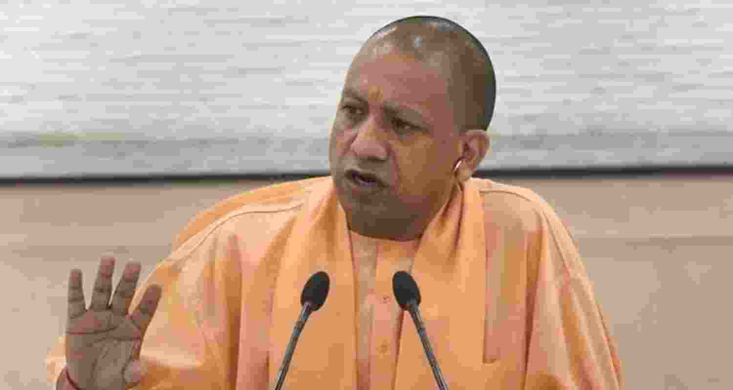 Uttar Pradesh Chief Minister Yogi Adityanath - file image.