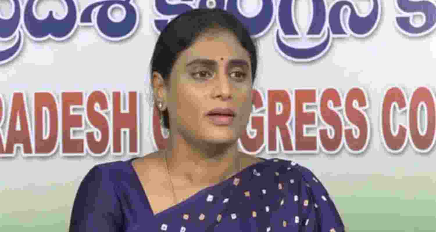 Andhra Pradesh Congress President YS Sharmila.