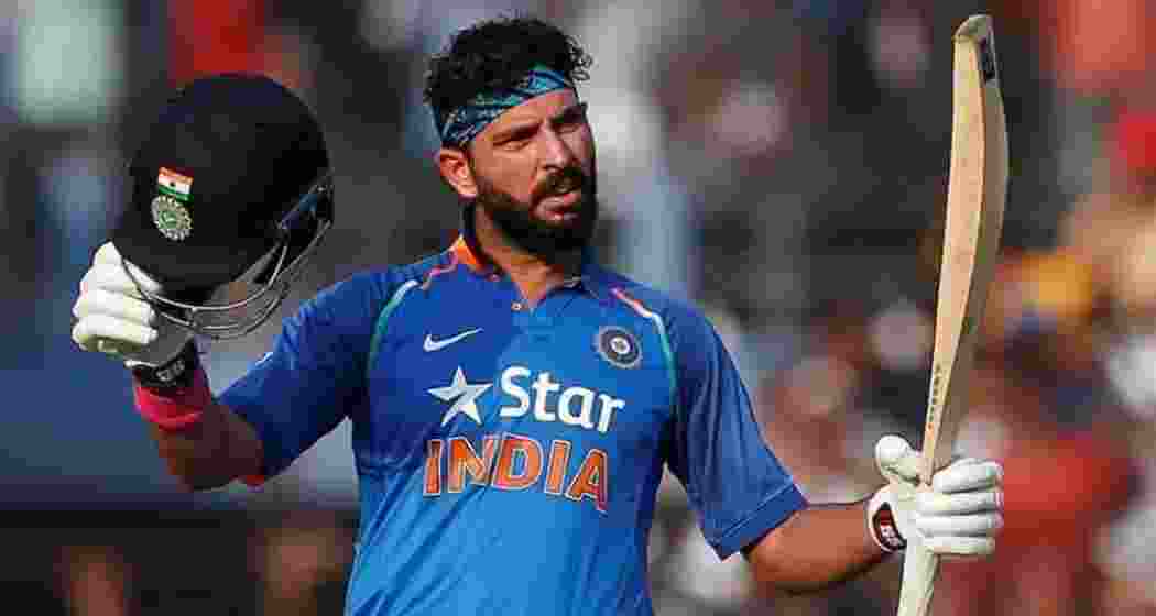 Former Indian international cricketer Yuvraj Singh. File photo.