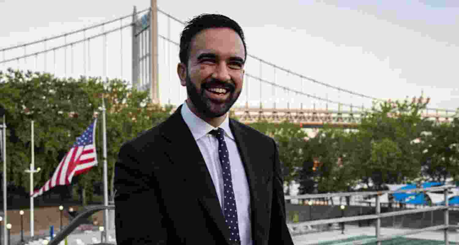 A file photo of Zohran Mamdani.