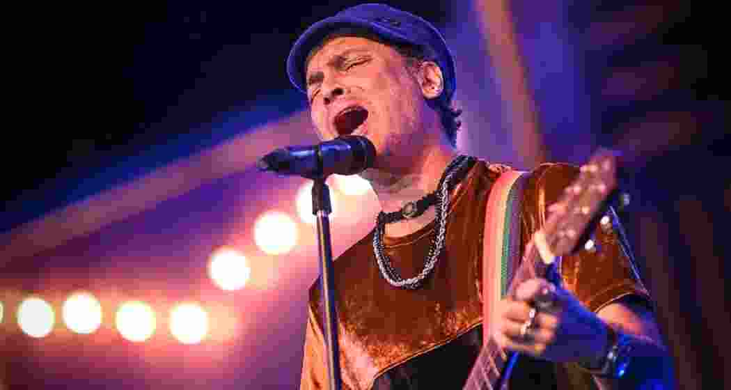 A file photo of Assamese and Bollywood singer Zubeen Garg performing during an event.