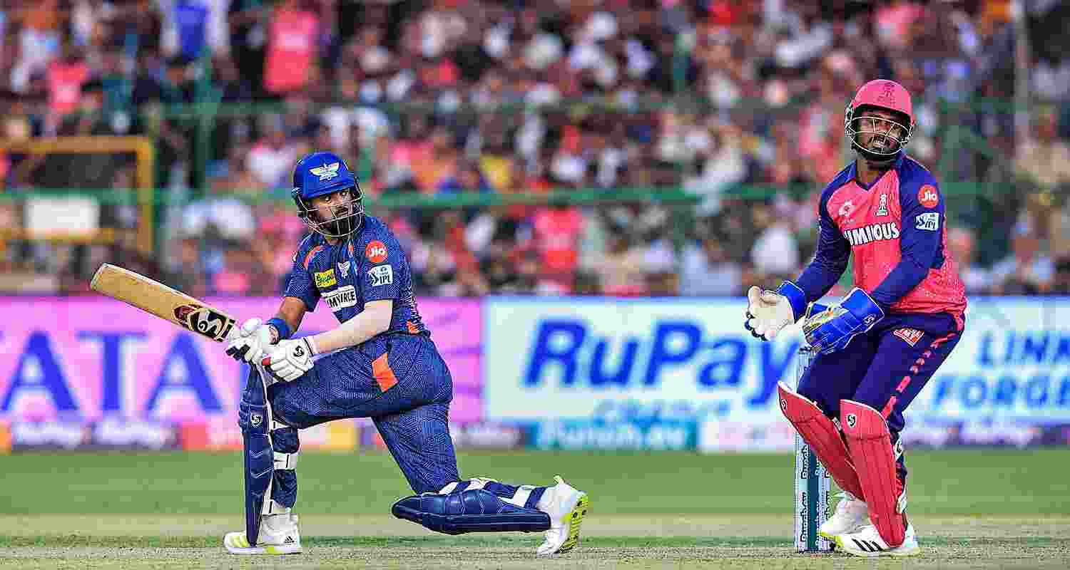 Rajasthan Royals beat Lucknow Super Giants by 20 runs to make a winning start to their IPL campaign here on Sunday. Rajasthan Royals beat Lucknow Super Giants by 20 runs to make a winning start to their IPL campaign here on Sunday.