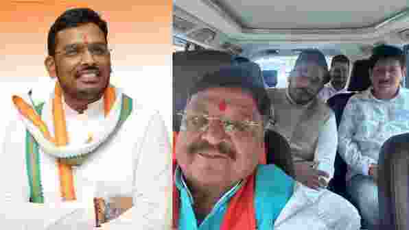 Indore LS seat Cong candidate Akshay Bam withdraws nomination; Joins BJP camp Indore LS seat Cong candidate Akshay Bam withdraws nomination; Joins BJP camp
