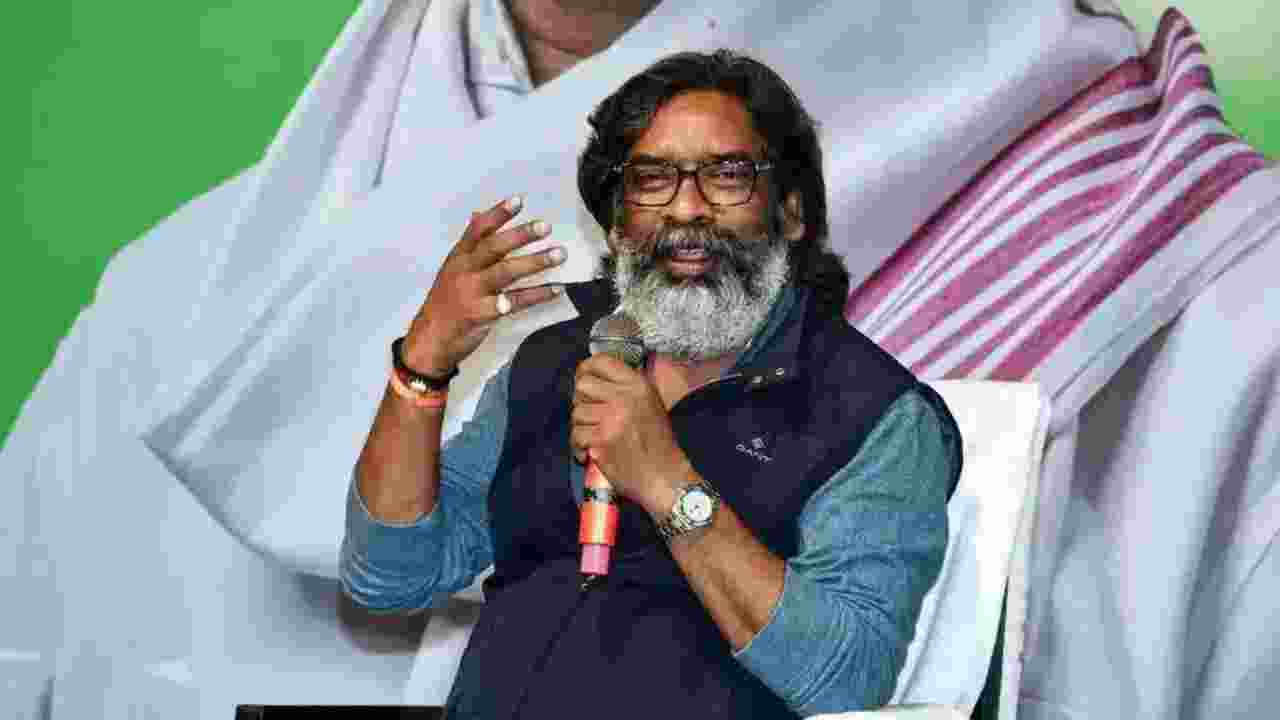 BJP creating a malign image of J’khand, alleges CM Soren BJP creating a malign image of J’khand, alleges CM Soren