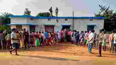 Voting underway for Raipur City South bypoll in Chhattisgarh Voting underway for Raipur City South bypoll in Chhattisgarh