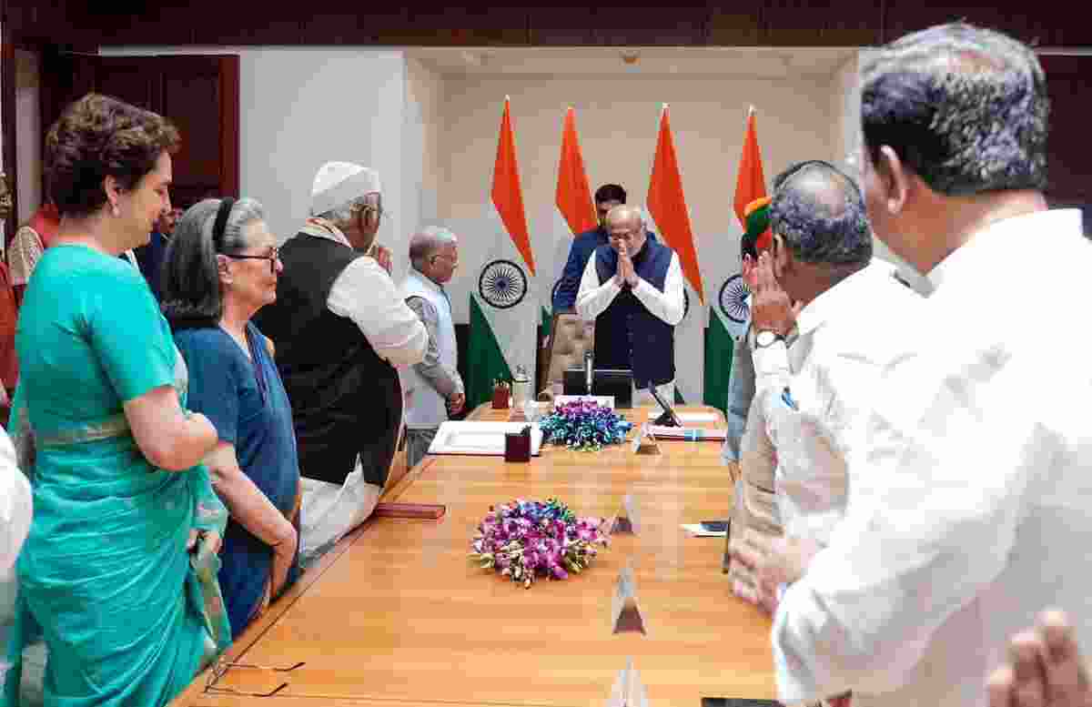 8 newly elected MPs take oath as Rajya Sabha members 8 newly elected MPs take oath as Rajya Sabha members