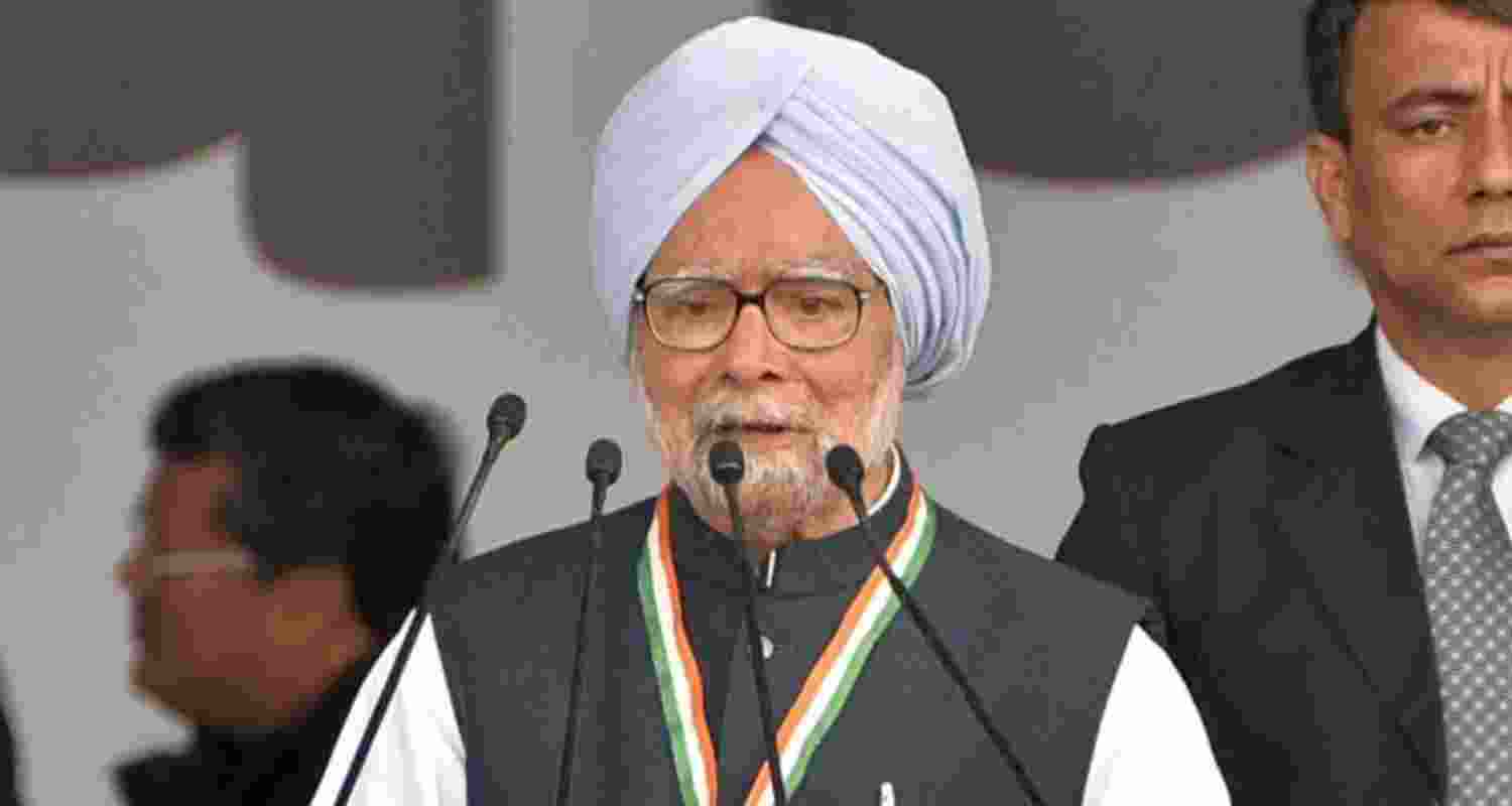 A file photograph of former Prime Minister Manmohan Singh A file photograph of former Prime Minister Manmohan Singh