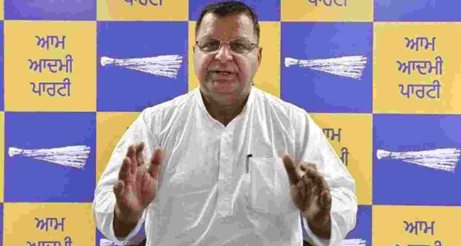 AAP senior leader and spokesperson Neel Garg. AAP senior leader and spokesperson Neel Garg.