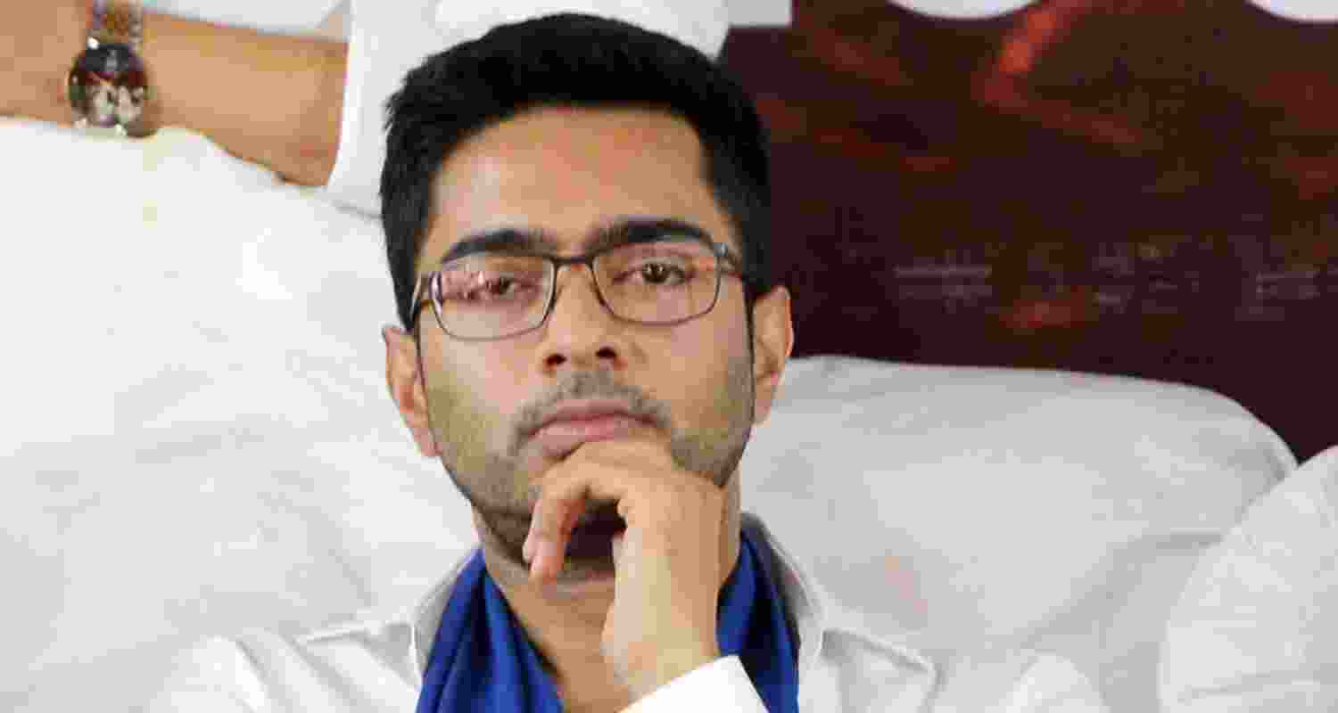 TMC MP from Diamond Harbour Abhishek Banerjee - file image. TMC MP from Diamond Harbour Abhishek Banerjee - file image.