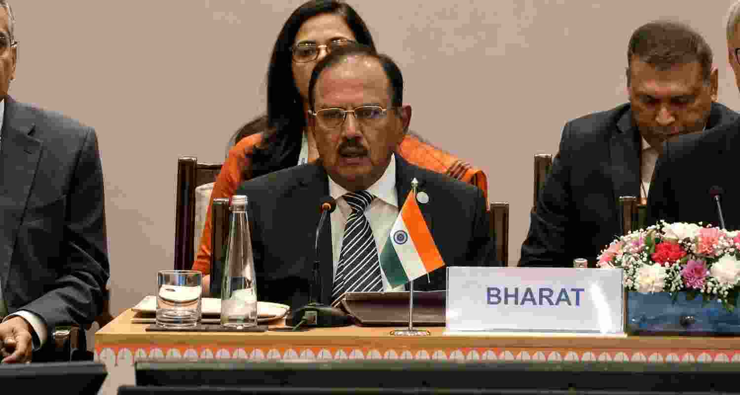 NSA Ajit Doval urged BIMSTEC nations to deepen cooperation on security, terrorism, cyber threats and connectivity amid growing global uncertainties. NSA Ajit Doval urged BIMSTEC nations to deepen cooperation on security, terrorism, cyber threats and connectivity amid growing global uncertainties.