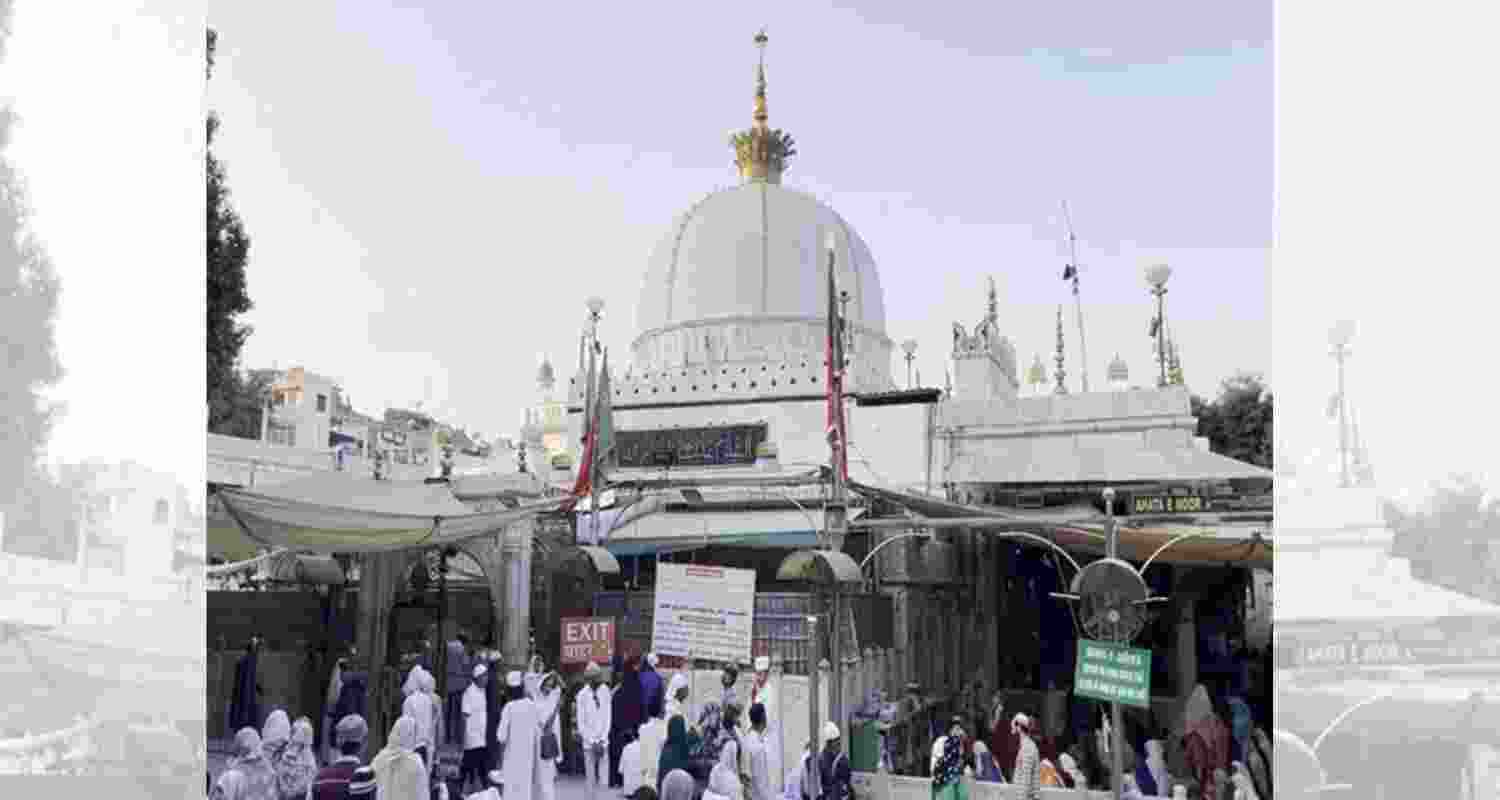 A view of the Ajmer Sharif Dargah. A view of the Ajmer Sharif Dargah.